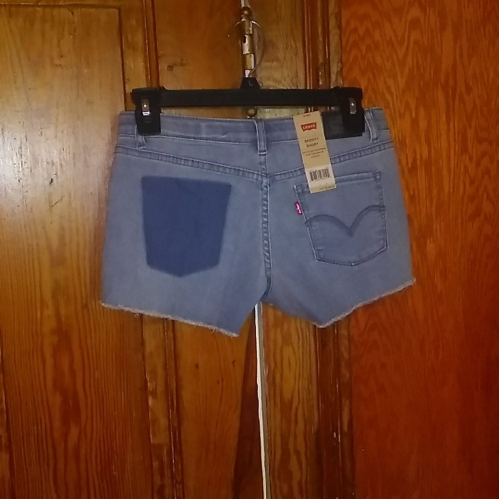Girls Levi shorty short - Picture 3 of 4